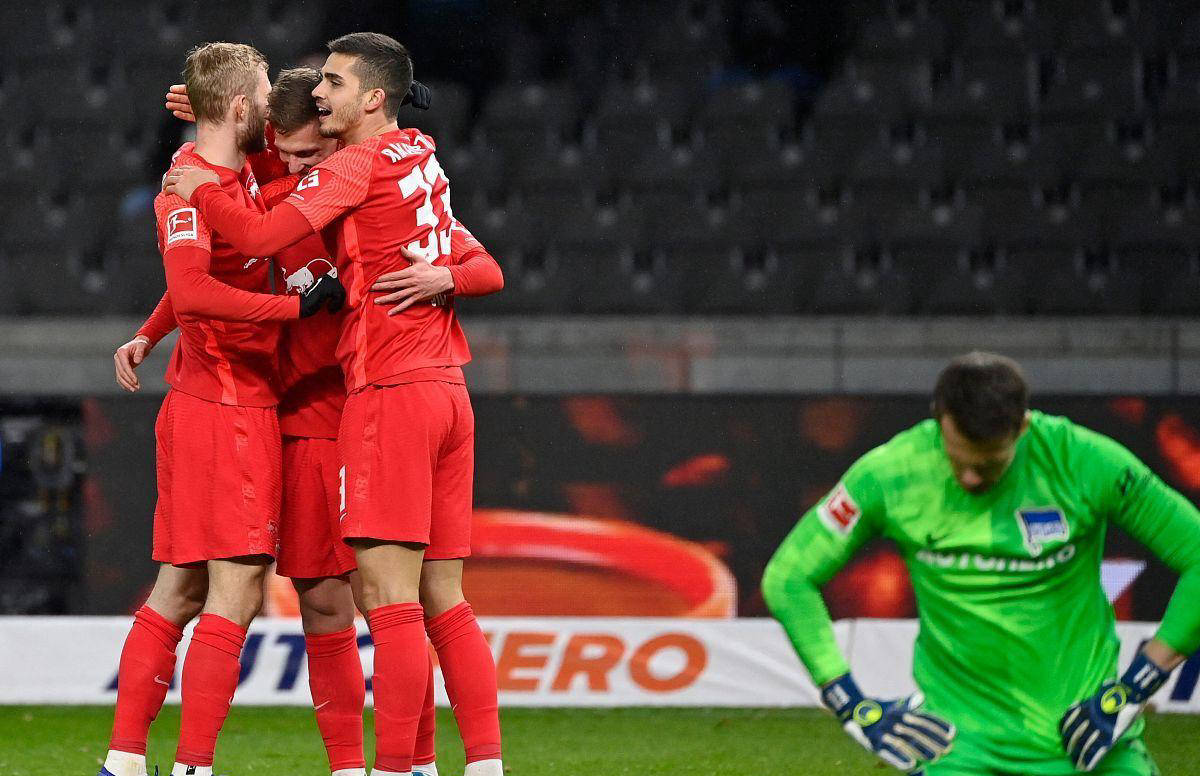 比利时力克莱比锡红牛，莫德里奇送出助攻