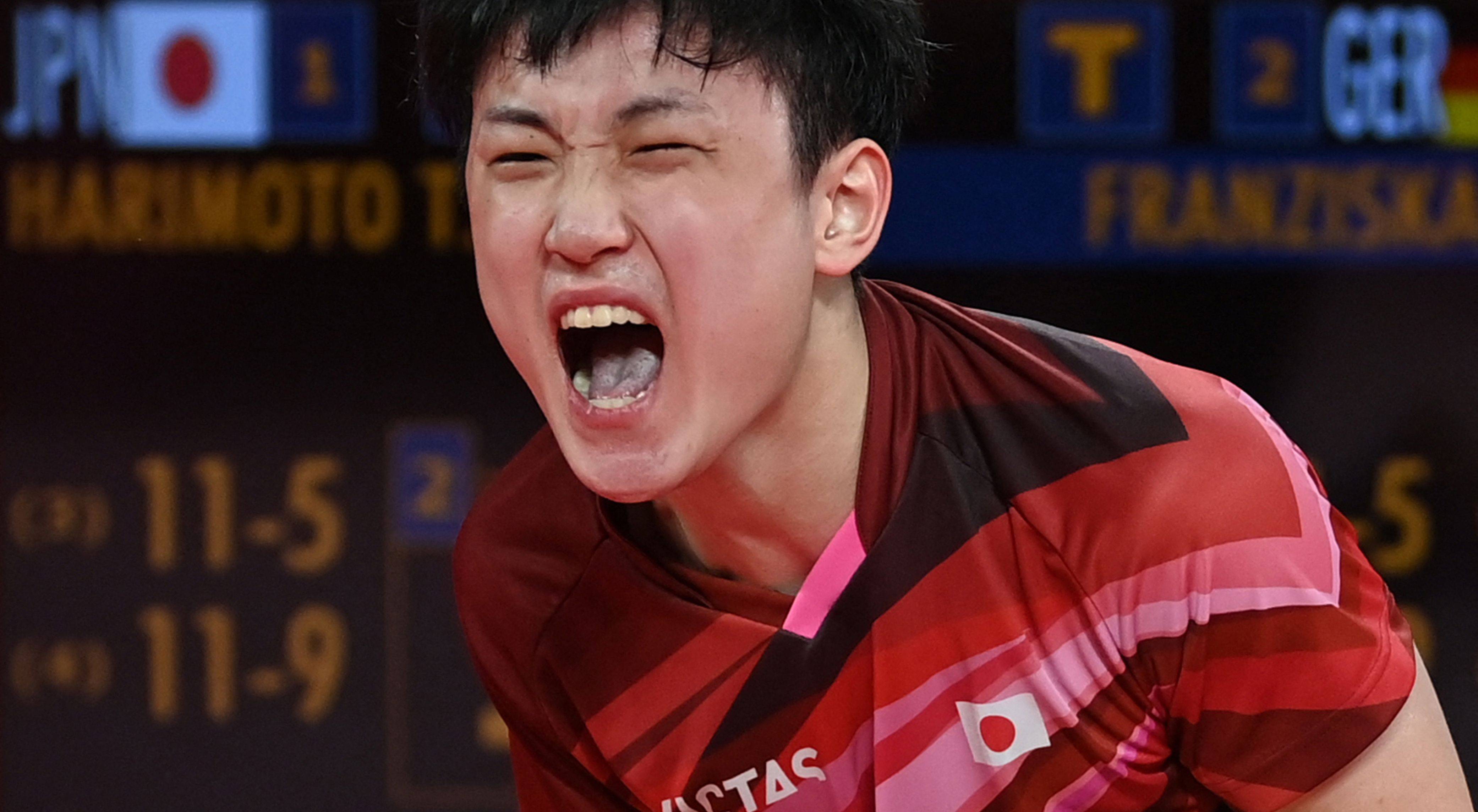 日本乒乓球队翻盘中国乒乓球队,张本智和统治全场 日本乒乓球队翻盘中国乒乓球队,张本智和统治全场