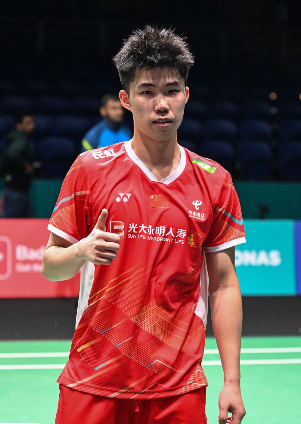 马来西亚羽毛球队力克泰国羽毛球队，陶菲克制霸全场