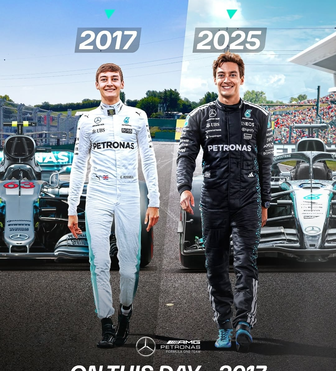 索伯车队逆转梅赛德斯，拉塞尔统治全场